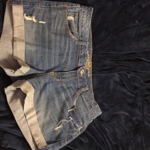 Distressed Shorts